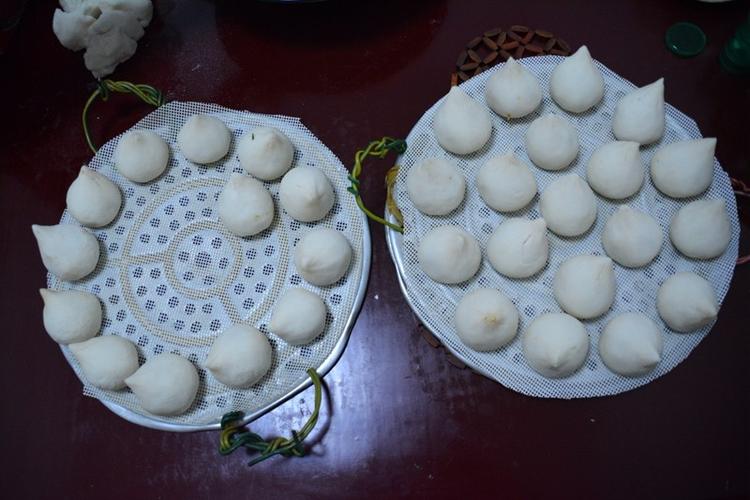晒新春---绿色食品团子